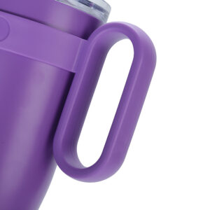 2-in-1 Insulated Stainless Steel Tumbler with Handle and Straw - Image 9