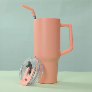 Vacuum Insulated Stainless Steel Tumbler with Wide Handle - Image 5