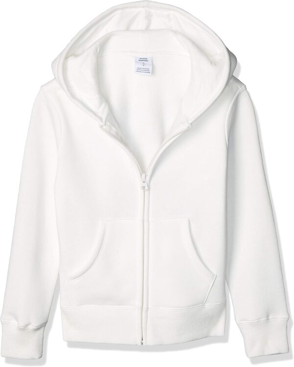Girls Toddler Fleece Zip Up Hoodie Sweatshirt