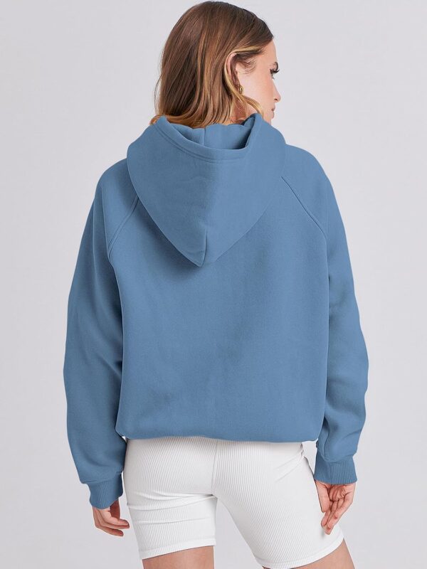 Women Oversized Fleece Long Sleeve Pullover Sweatshirt