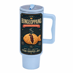 Insulated Stainless Steel Tumbler with Straw and Carry Handle