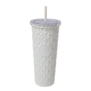 Stainless Steel Tumbler with Removable Straw and Wide-Mouth Lid