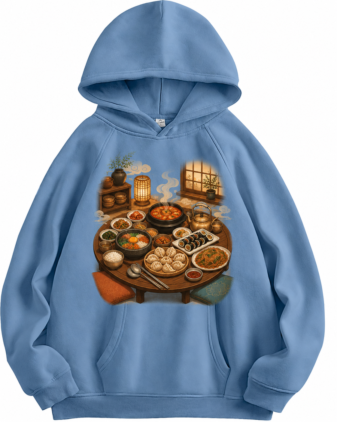 Women Oversized Fleece Long Sleeve Pullover Sweatshirt - Image 1